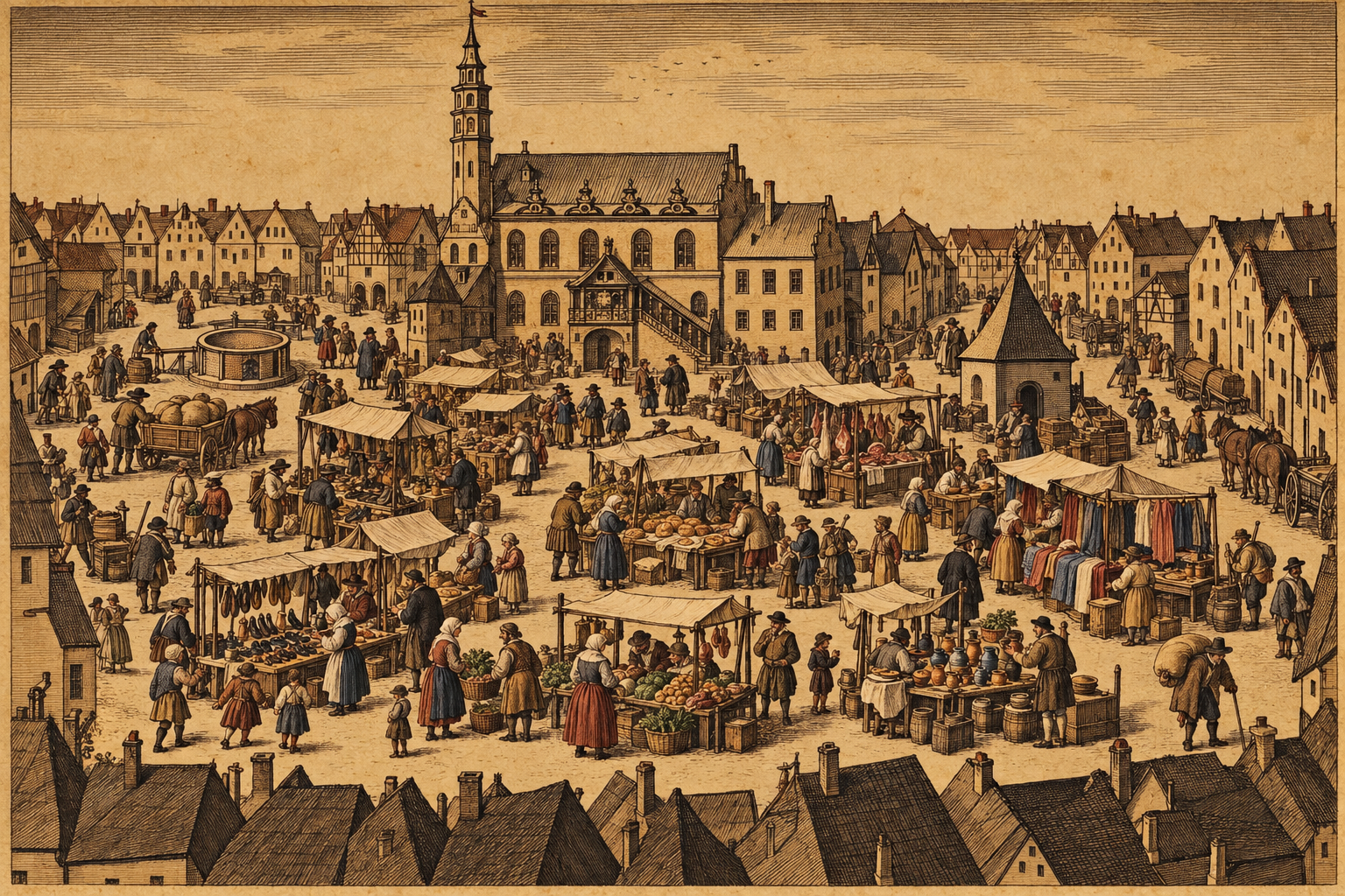 Rynek — plac przed ratuszem